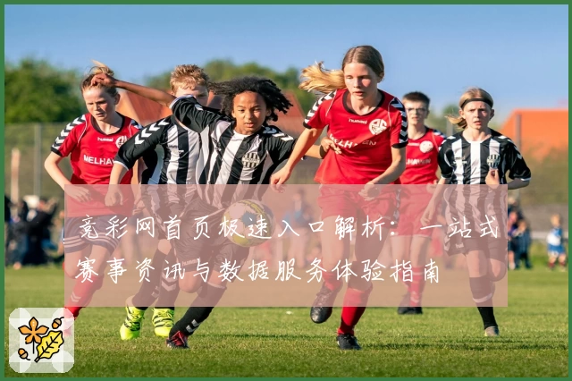 竞彩网首页极速入口解析：一站式赛事资讯与数据服务体验指南